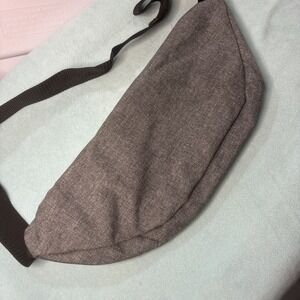 Nissan Gray Fanny Pack Waist Bag Crossbody Bag Shoulder Bag Semicircle Shape